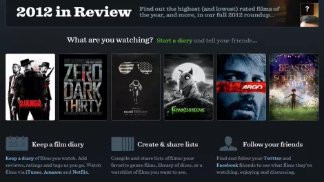 What are you watching? Letterboxd...