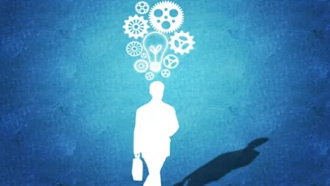 Leader ideas man