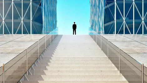 Business leader concept