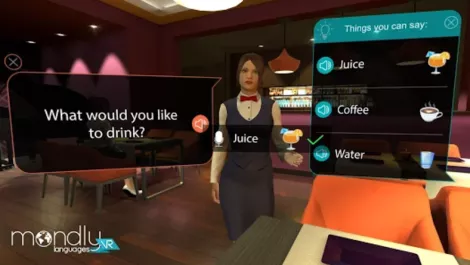 Learn to speak 30 different languages with virtual reality