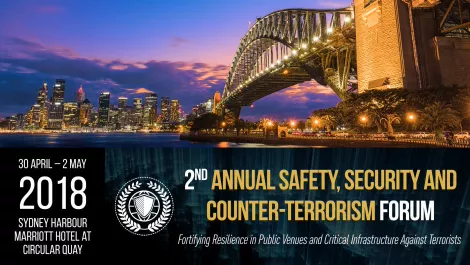You're invited: Sydney's 2nd Annual Safety, Security and Counter-Terrorism Forum