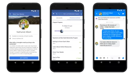 Facebook launches mentorship feature