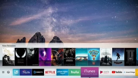 Samsung tv itunes movies and tv shows 1