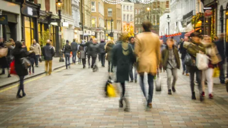 Shopping festive