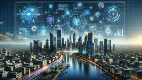 Modern city