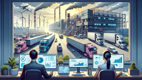 UK's T&L industry falls behind in AI adoption & sustainability goals