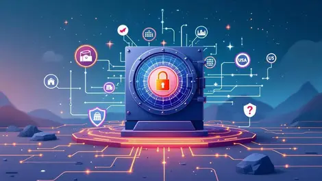 Secure digital vault data streams shields india middle east us landscapes