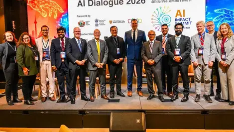 Group photo   india canada ai dialogue 2026