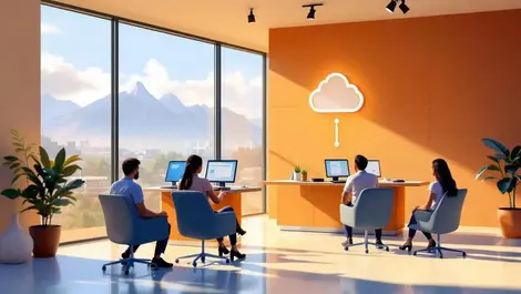 Peruvian microfinance bank saas core banking cloud andes modern interior