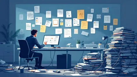 Canadian law office ai workflow laywers case files calming contrast